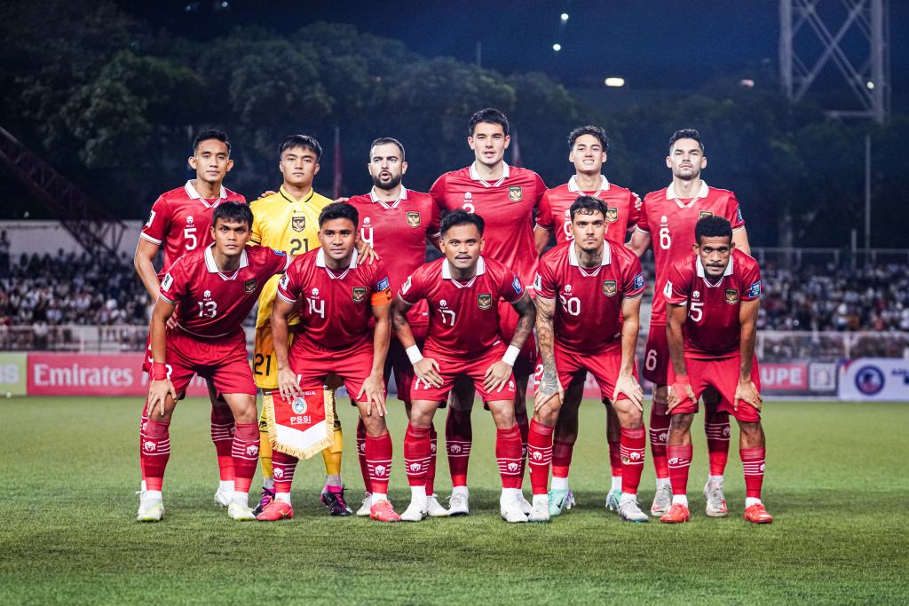 Potret Aksi Timnas Indonesia vs Filipina (21/11) Pada Laga Kualifikasi Piala Dunia, di Stadion Rizal Memorial