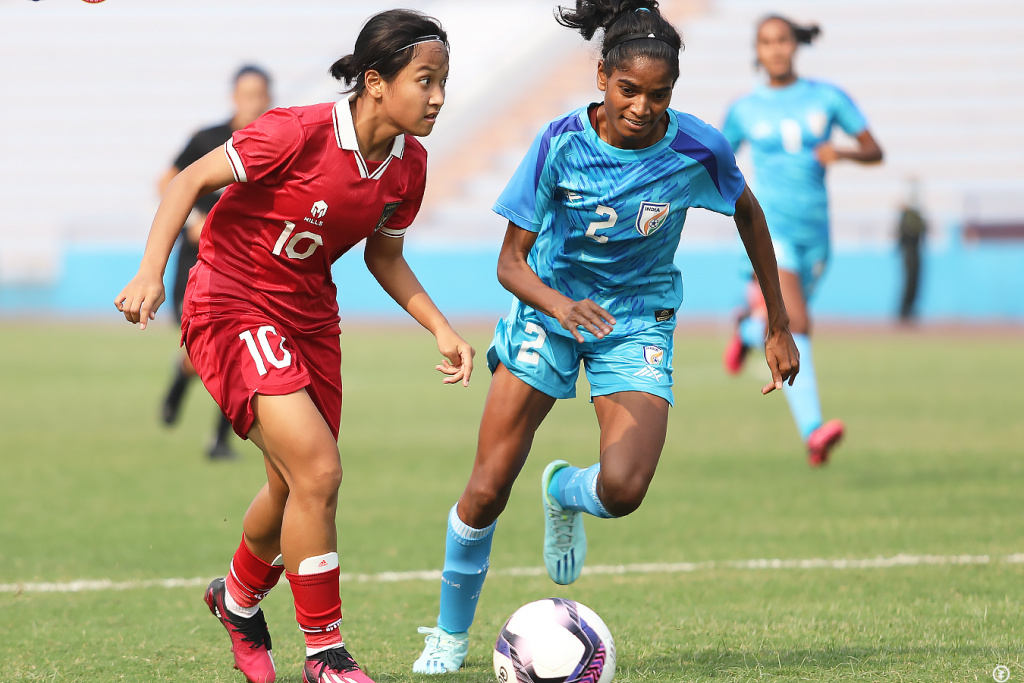 AFC U20 Women's Asian Cup 2024 Qualifiers Round 1 Indonesia Vs India