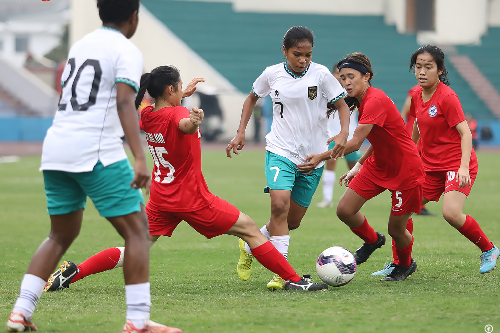 AFC U20 Women's Asian Cup 2024 Qualifiers Round 1 Indonesia Vs Singapore