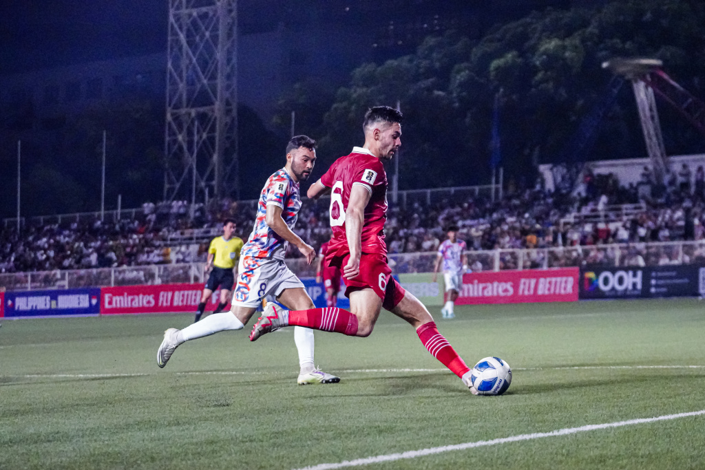 Potret Aksi Timnas Indonesia vs Filipina (21/11) Pada Laga Kualifikasi Piala Dunia, di Stadion Rizal Memorial