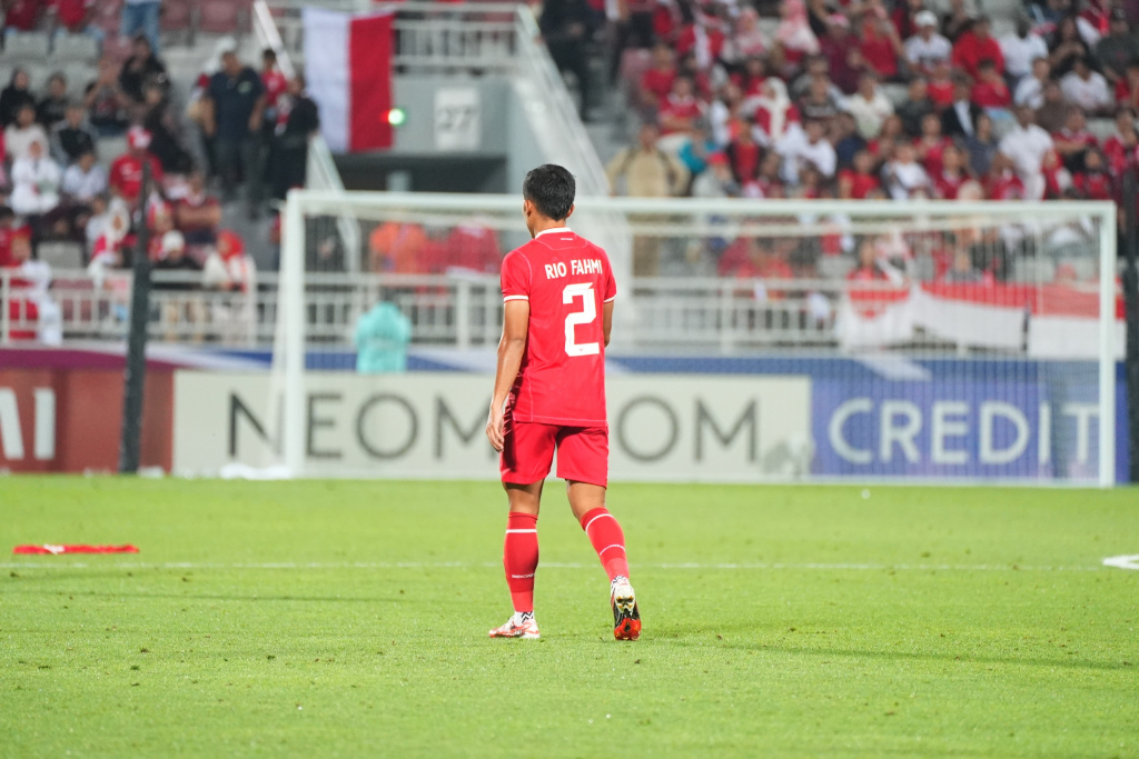 Potret Aksi Semifinal AFC Asian Cup U23, Indonesia Vs Uzbekistan di Stadion Abdullah bin Khalifa, Doha, Qatar.