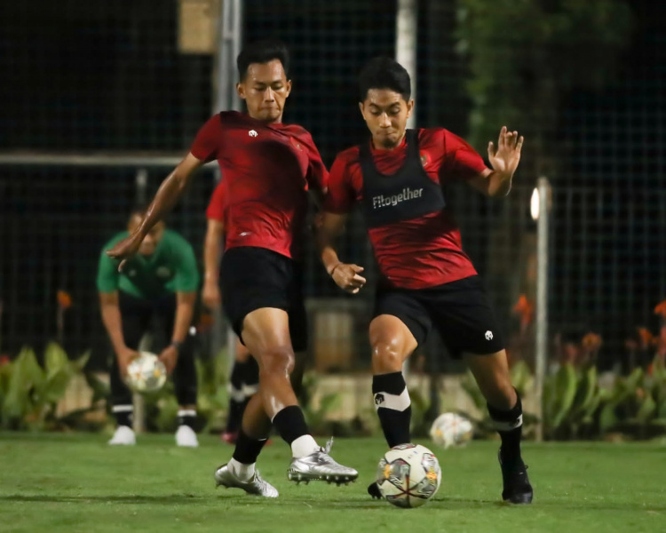 Tim U-22 Indonesia Jalani Latihan Taktikal