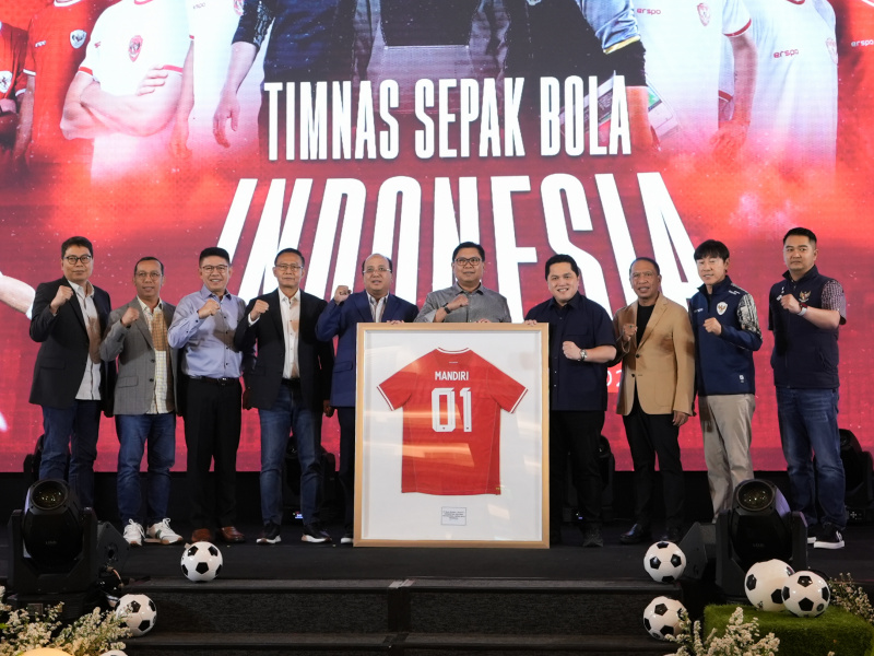 Timnas Gaet Bank Mandiri Jadi Presenting Partner. Erick Thohir, Komitmen PSSI Tidak Selalu Andalkan Dana Pemerintah