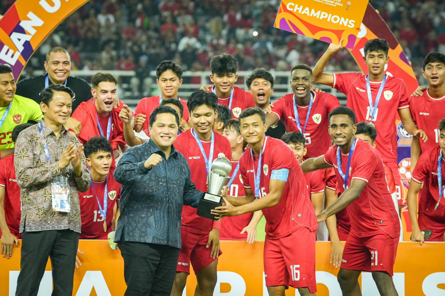 Timnas Indonesia juara Piala AFF U19