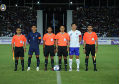 Tiga Wasit Indonesia Pimpin Pertandingan Kamboja vs Chinese Taipei