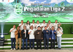 Luncurkan Musim II Pegadaian Liga 2. Erick Thohir, Harus Solid Bangun Sepakbola Bersih